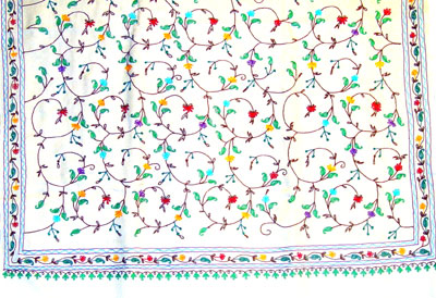 Kanya Devi full-surface embroidery