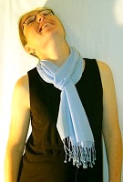 100% pashmina muffler, $43